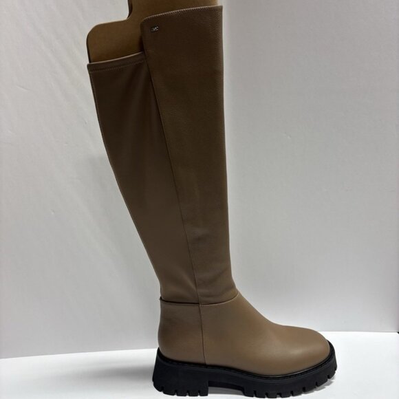 Michael Kors Women’s Asher Taupe Knee High Boots, Size 10 M